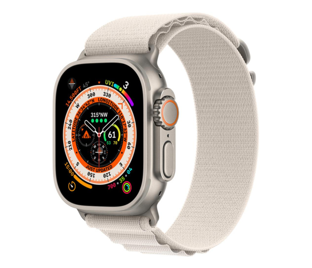 Apple Watch Ultra Titanium/Starlight Alpine Loop M LTE - 1070879 - zdjęcie